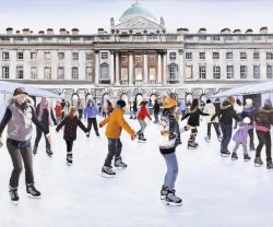 Skaters at Somerset House